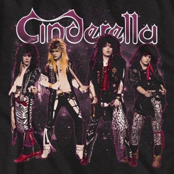 Cinderella Rock Band Shirt Retro Music Graphic Tee Vintage Concert Fan Unisex 51 - Picture 2 of 5